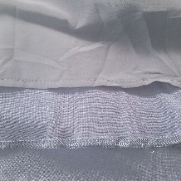 Blue chiffon top  - Picture 10 of 10